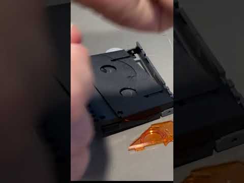 Magnetic tape destruction fun!