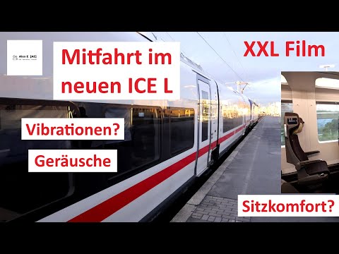 ICE L test ride | What's it like to ride the train? Noise, vibrations, swaying? | Alex E
