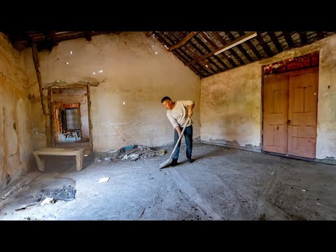 He's So Cool! The Man Who Renovated a Dilapidated Ancestral House | Restored it and Made a Dog House