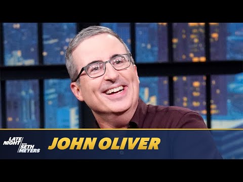 John Oliver Roasts the U.K.'s "Very Weird" 10 Days of Mourning for Queen Elizabeth