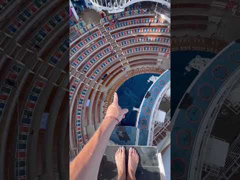 The highest ever dive on a cruise ship😳