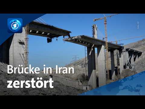 Angriffe auf größte Brücke in Iran