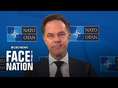 NATO Secretary General Mark Rutte says he's had "several conversations this week" with Trump