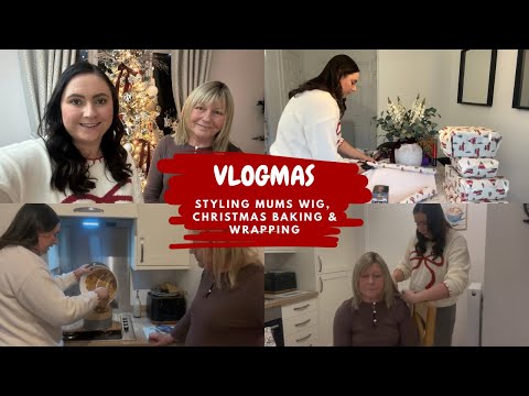 Vlogmas 🎄 Helping Mum Feel Like Herself Again | Wig Styling, Family Time & Christmas Prep
