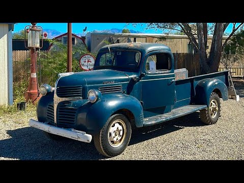 SURVIVOR 1947 dodge 100% REVIVED! From abandoned 33 years to daily driver!
