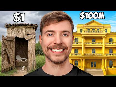 $1 vs $100,000,000 House!