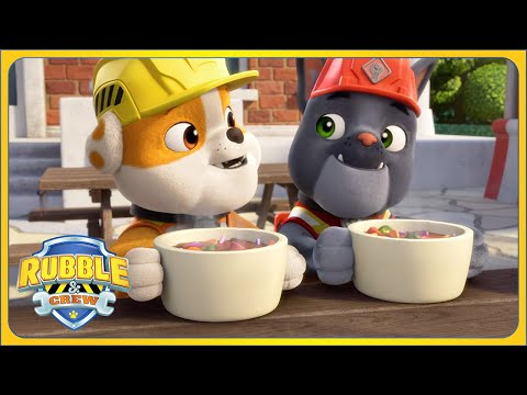 Who Loves Food? | Rubble and Crew | Cartoons for Kids