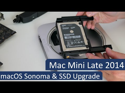 Mac Mini Late 2014 - macOS Sonoma and SSD Upgrade