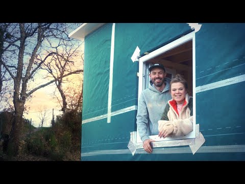 Trying to Get Our Little Cabin Weather Tight for Christmas 🎄