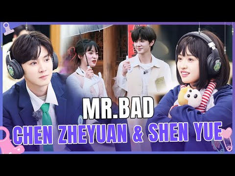 Chen Zheyuan x Shen Yue: They both feel so shy singing the drama theme song 😂
