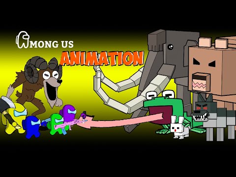 어몽어스 Among Us VS 99 Nights in the Forest Roblox Monster Collection | AMONG US FUNNY ANIMATION