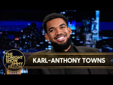 Karl-Anthony Towns Shares His Thoughts on His NBA Nicknames, Trades Knicks Jersey with Jimmy