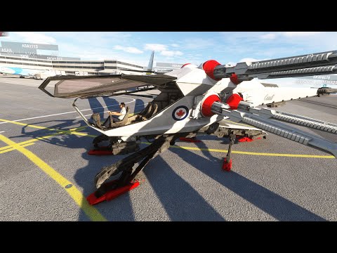 [MSFS] Fly Dune Ornithopter around San Francisco