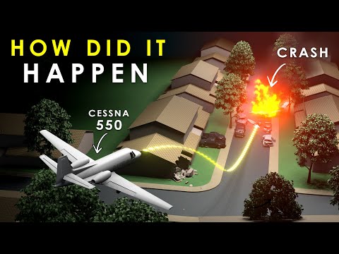 San Diego Plane Crash Explained | Cessna 550 Business Jet Crash