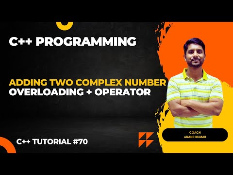 Adding Complex Number | Using Overloading + Operator | C++ In Hindi