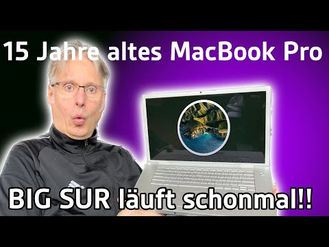 15 Jahre altes MacBook Pro: Upgrade auf aktuelles Betriebssystem und Leistungstest - 4K - Apfeltalk