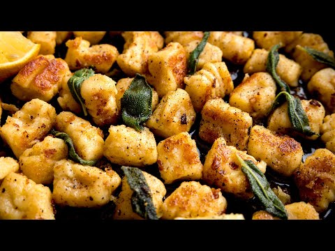 A Quick and Simple Recipe for Gnocchi with Browned Butter and Sage