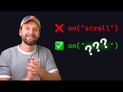 Distinguishing between human and programmatic scrolling