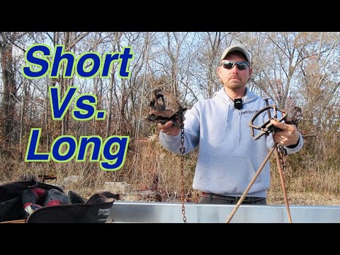SHORT Vs. LONG TRAP Chains and When to Use Them (COYOTE Trapping)
