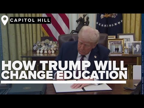 How Trump's executive orders will change US education system
