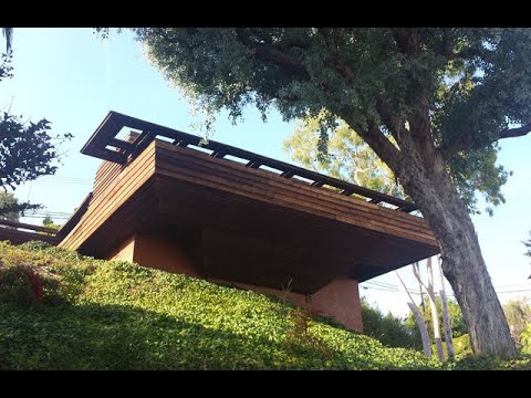Sturges House created by Frank Lloyd Wright and John Lautner. History and walkthrough.