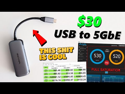 $30 5GbE-to-USB Adapters Are a THING NOW (Wavlink Adapter Review)