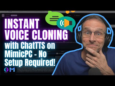 YOUR voice in Text-to-Speech with ChatTTS!