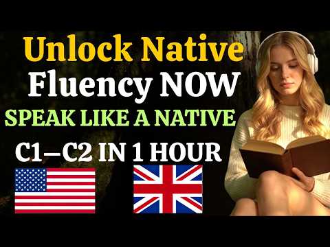 Unlock Native Fluency Now C1 C2 English Listening and Speaking Daily Training Power