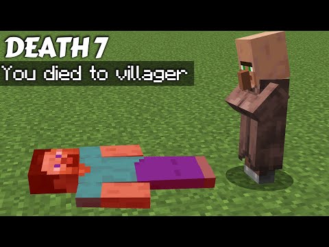 Dying in the Funniest Ways in Minecraft! (2)