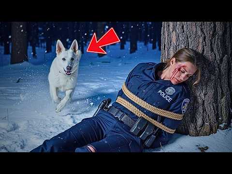 White Shepherd Found a Policewoman Tied to a Tree and Left to Die—What Happened Next Will Break You
