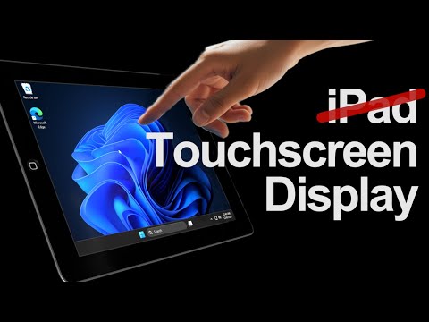 Upcycling an iPad into a Touchscreen for your PC