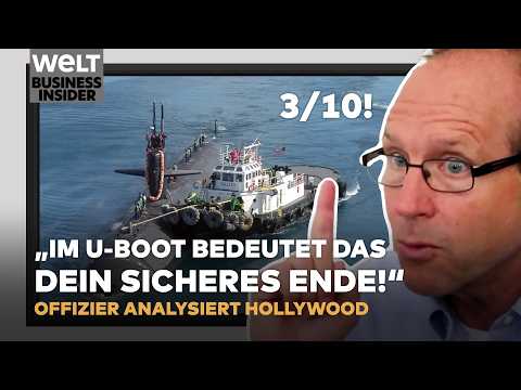 HOLLYWOOD STUNTS: Dieser Kommandant entlarvt Hollywood! So realistisch sind diese U-Boote Szenen!