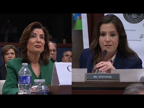 Rep. Stefanik, Gov. Hochul clash during House hearing in immigration, sanctuary policies