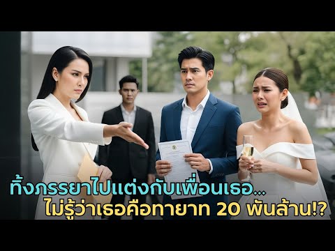 เขาทิ้งภรรยาผู้น่าสงสารไปแต่งงานกับเพื่อนเธอ โดยไม่รู้ว่าเธอคือทายาท 20,000 ล้านดอลลาร์!