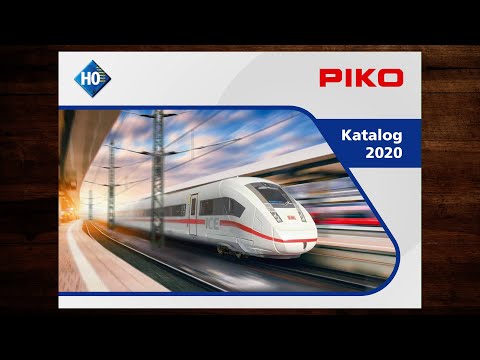 PIKO Katalog H0 2020 – Modellbahn, Modelleisenbahn