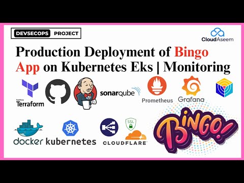 DevSecOps Project | Deployment of BINGO App in Kubernetes Cluster | Monitoring SRE