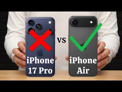 Iphone 17 Pro vs Iphone Air