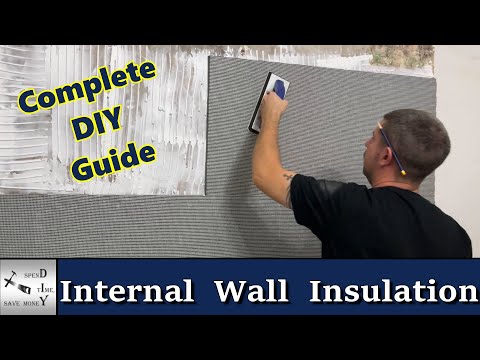 Insulating Internal Walls. Easy DIY Solution