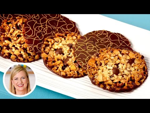 Professional Baker Teaches You How To Make FLORENTINE COOKIES!