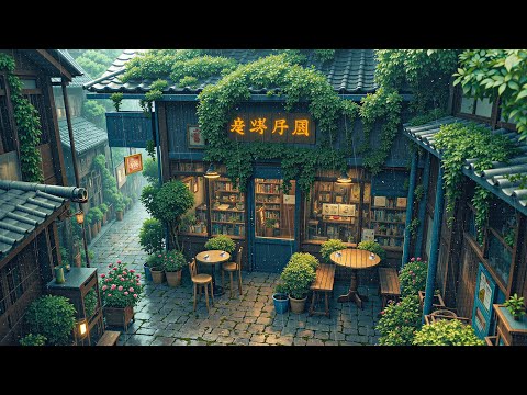 Ghibli Coffee & Rainy Lofi Chill ☔️ Peaceful & Relaxing Day Study/Work ☕️ Lofi Hip Hop - Lofi Coffee