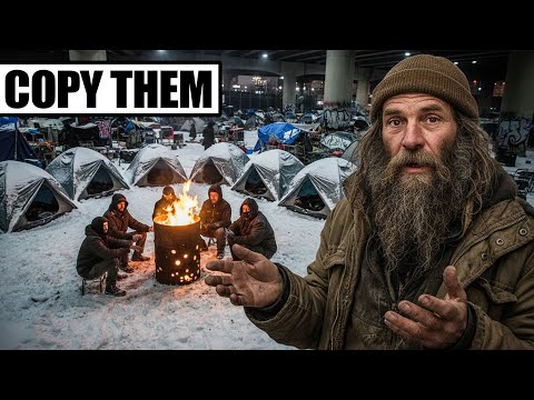 How Homeless People Survive Freezing Winters
