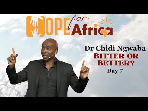📖BITTER OR BETTER  |  HEALTH LESSON  |  Day 7  |  Dr. Chidi Ngwaba📖