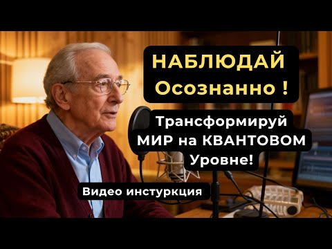 Наблюдай правильно! Изменяй реальность НА КВАНТОВОМ УРОВНЕ СОЗНАНИЯ