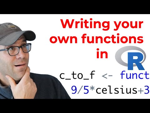 A tutorial for writing functions in R (CC177)