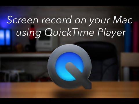 Screen record on your Mac using QuickTime Player