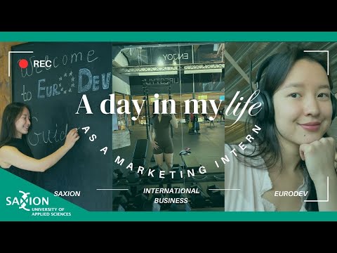 Day in the life of Alina doing her internship of International Business in Almelo