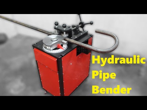 Hydraulic pipe and profile bender - I made it
