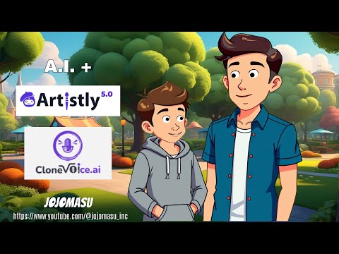 Video this made with A.I., Artistly, Canva, Affinity, CloneVoice, Cartoon Animator 5, Create Studio