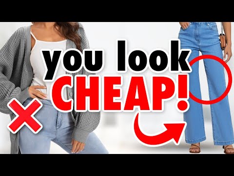 15 Ways You Look CHEAP & BORING! *how to fix*