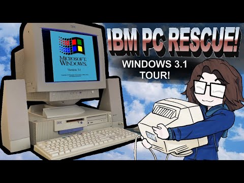 Restoring an IBM Personal Computer 300GL from 1995